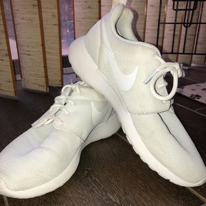 White Nike Shoes